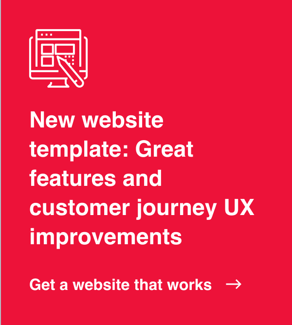 New website template - Get a website that works