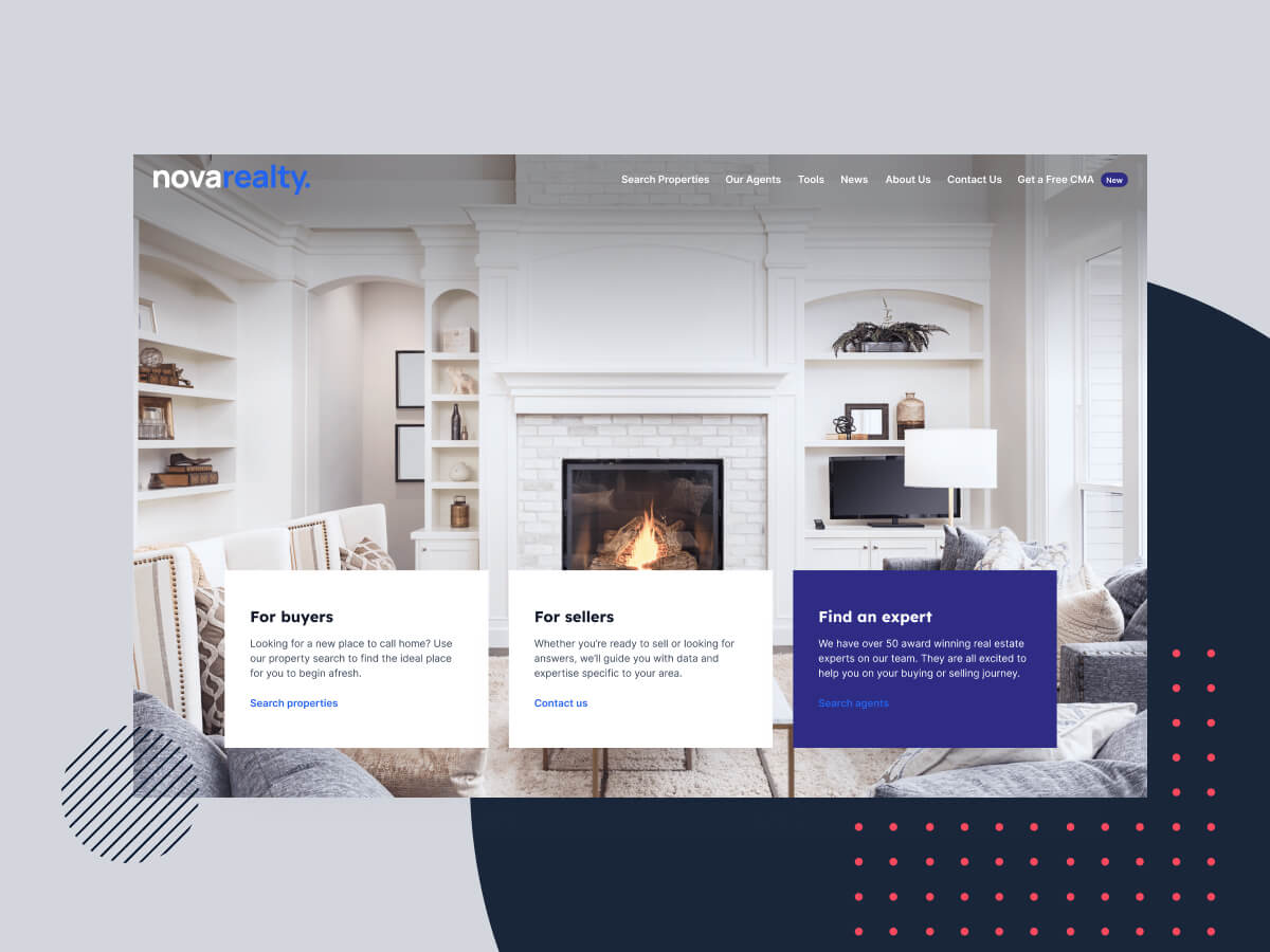 Your search for the best real estate website solution is over