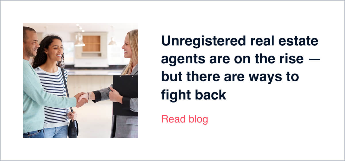 Unregistered real estate agents are on the rise — but there are ways to fight back
