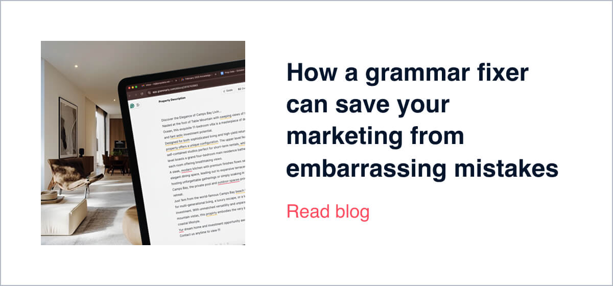 How a grammar fixer can save your marketing from embarrassing mistakes