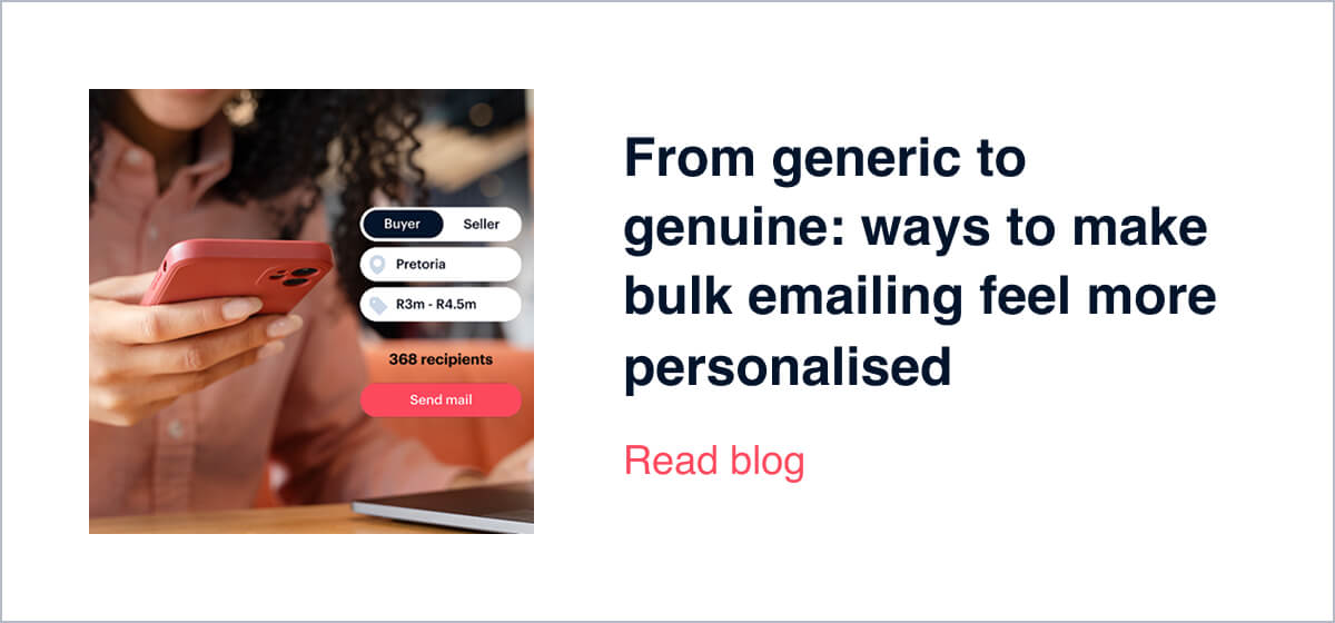 From generic to genuine: ways to make bulk emailing feel more personalised