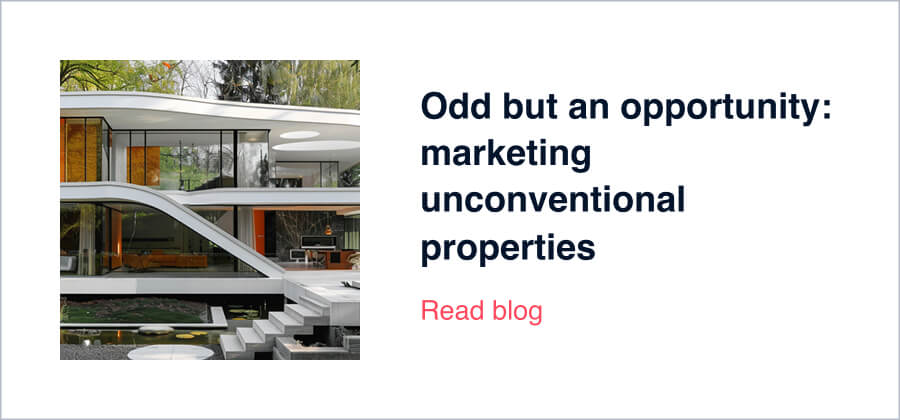 Odd but an opportunity: marketing unconventional properties